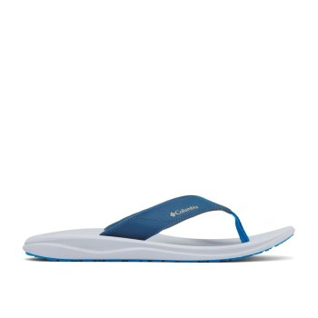 Columbia Teenslippers Heren, Flip Flop Blauw, 45FDOIPZW